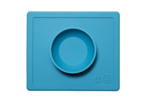 ezpz-silicone-happy-bowl-blue-safe-baby-feeding-satara