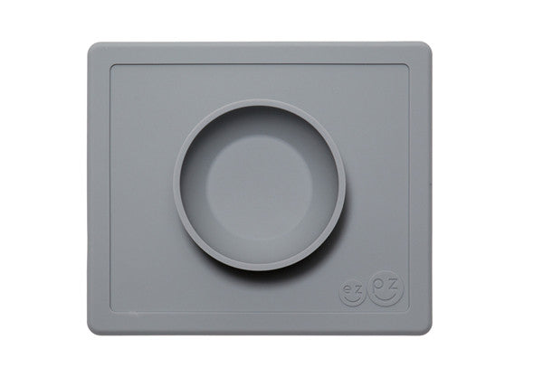 ezpz-silicone-happy-bowl-gray-safe-baby-feeding-satara