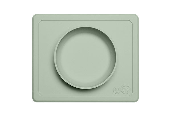 ezpz-silicone-happy-bowl-sage-safe-baby-feeding-satara