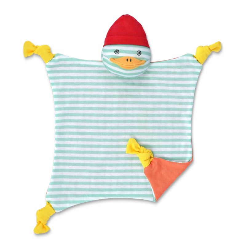 Apple Park Organic Farm Buddies - Wade Waddles Blankie