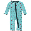 Kickee Pants Coverall with Zipper