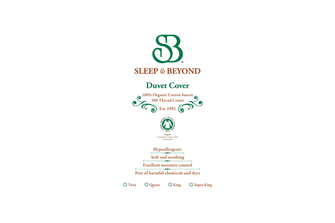 Sleep & Beyond Organic Duvet Covers
