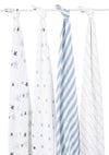 Aden + Anais Cotton Muslin Swaddle -- 4-pack