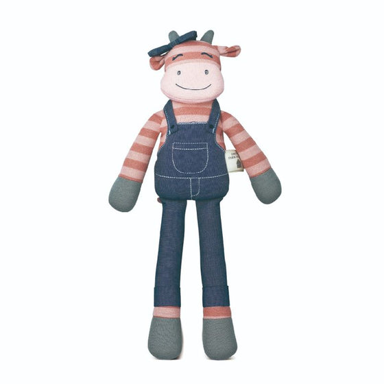 Apple Park Organic Farm Buddies - Miss Moo Plush Toy