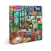 eeBoo Green Kitchen 1000 Piece Puzzle