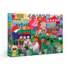 eeBoo Green Market 100 Piece Puzzle