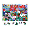 eeBoo Green Market 100 Piece Puzzle