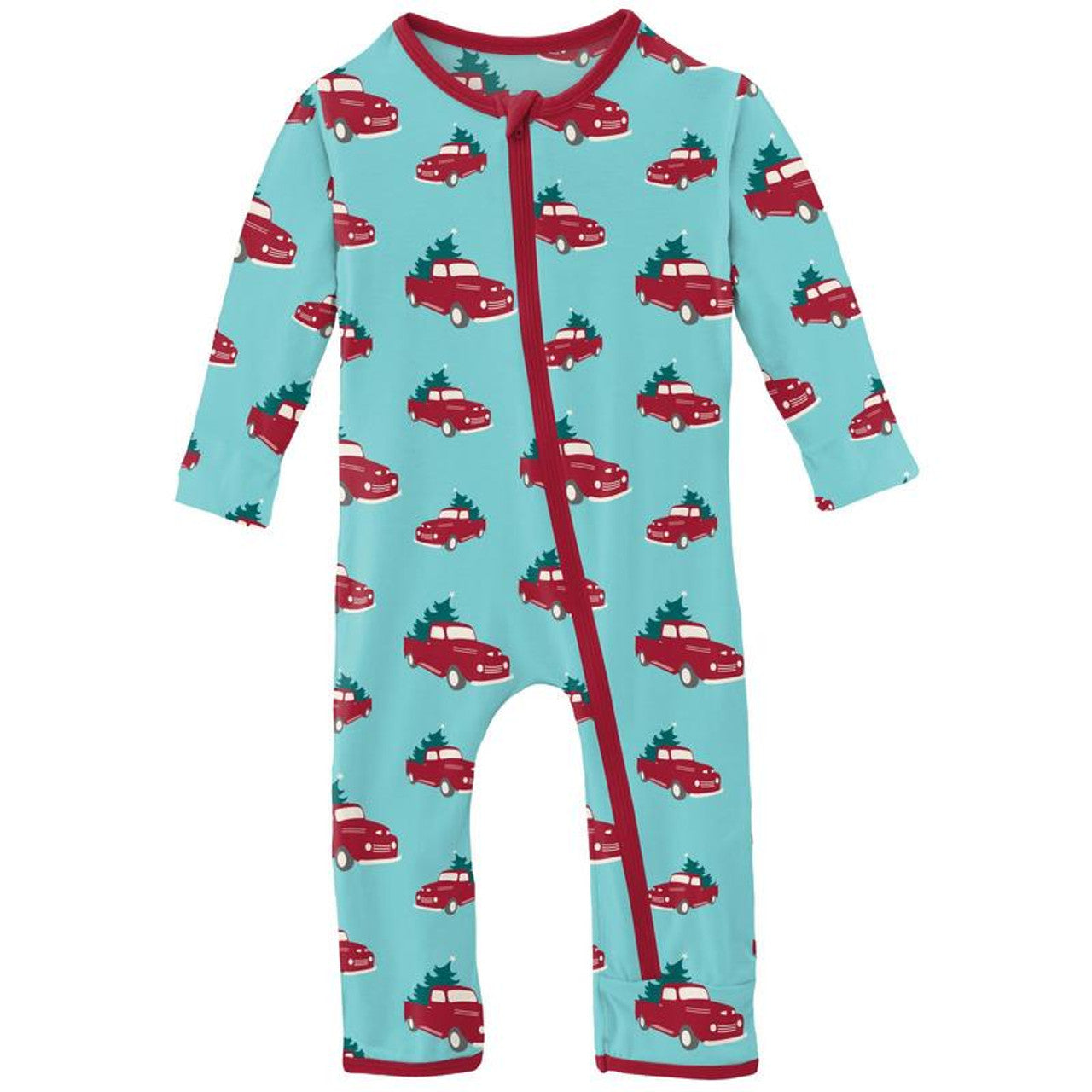 Kickee Pants Coverall with Zipper
