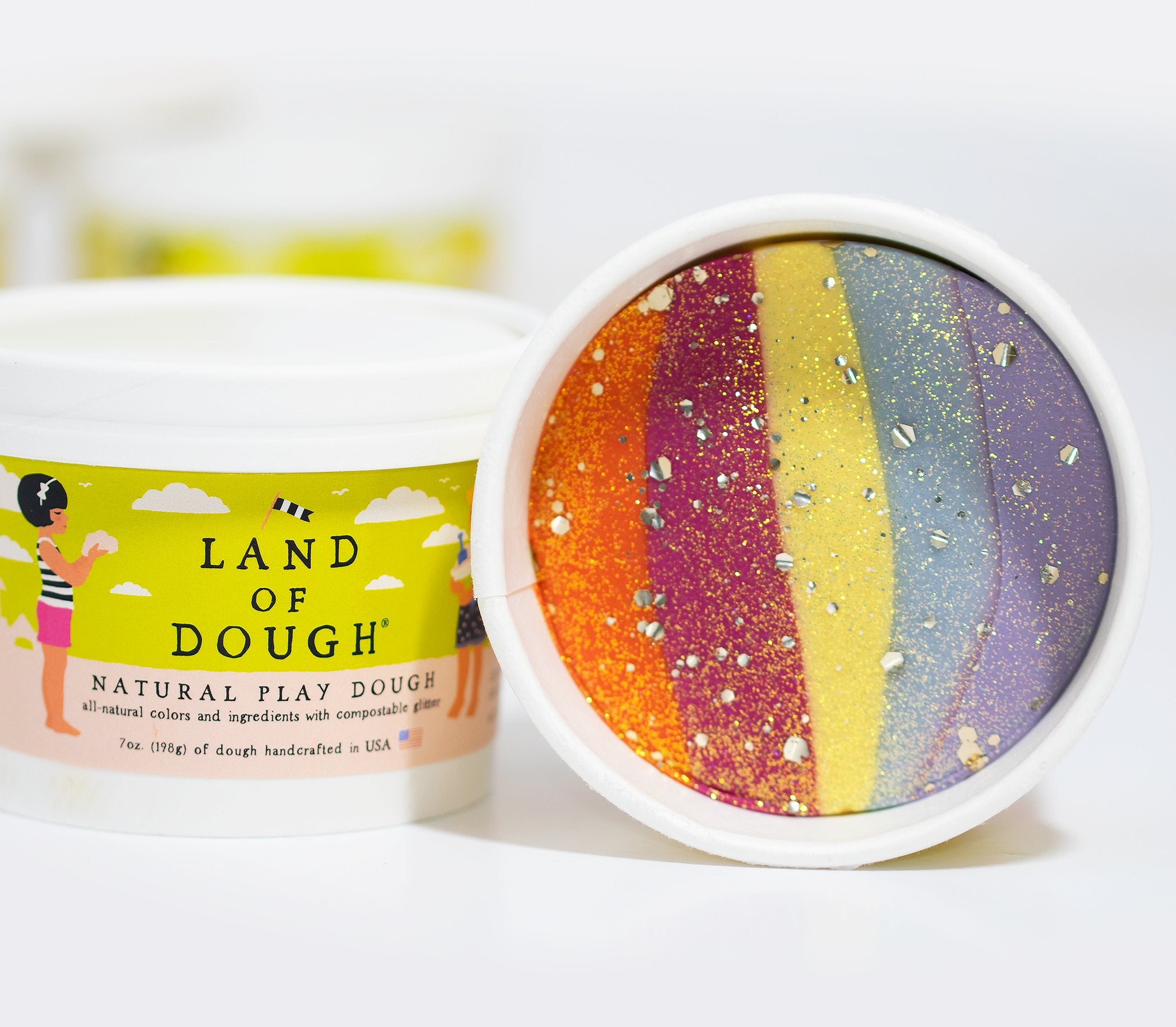 Natural Play Dough- Unicorn Dream by Land of Dough