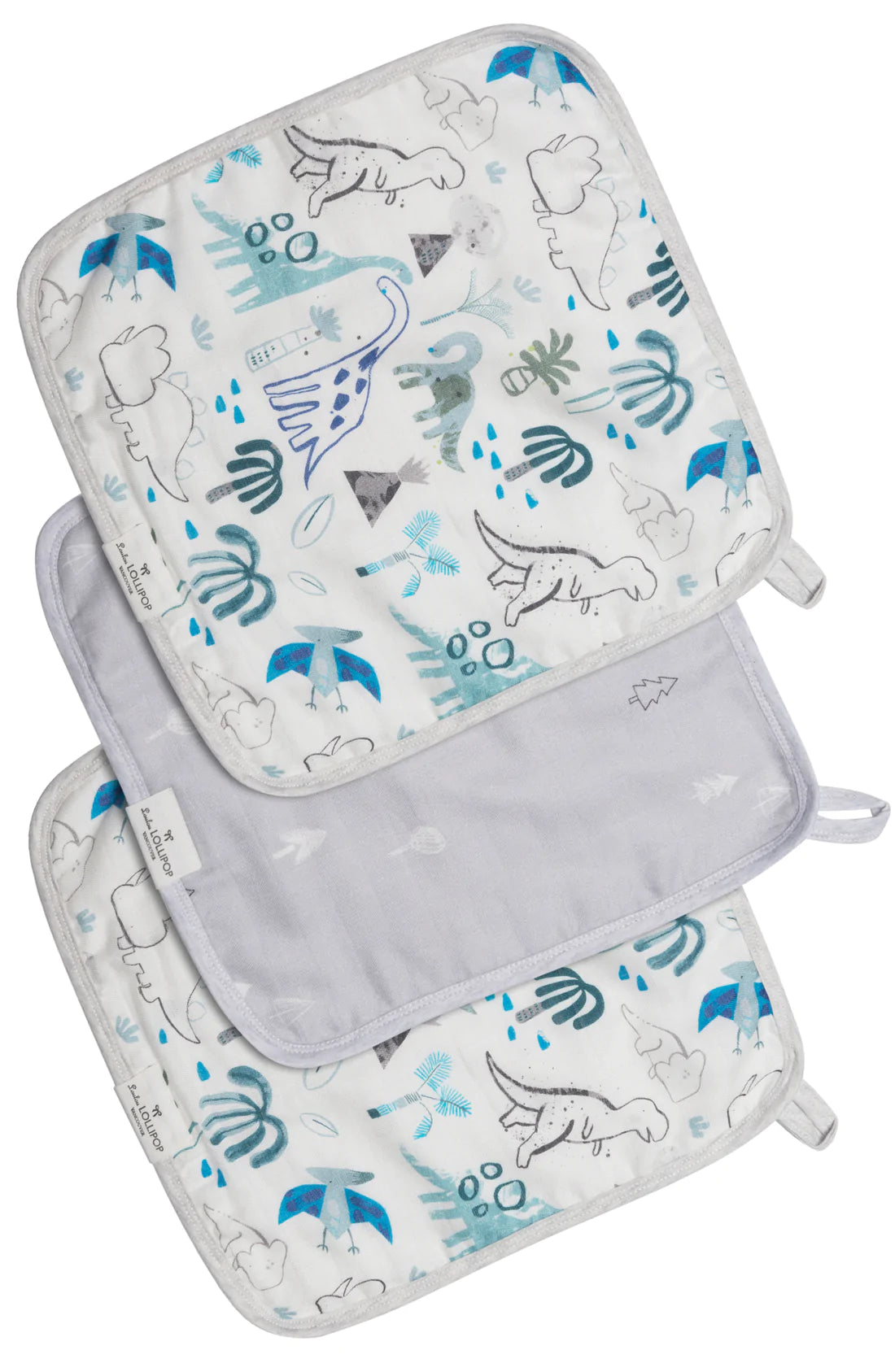 LouLou Lollipop Washcloth 3-piece Set