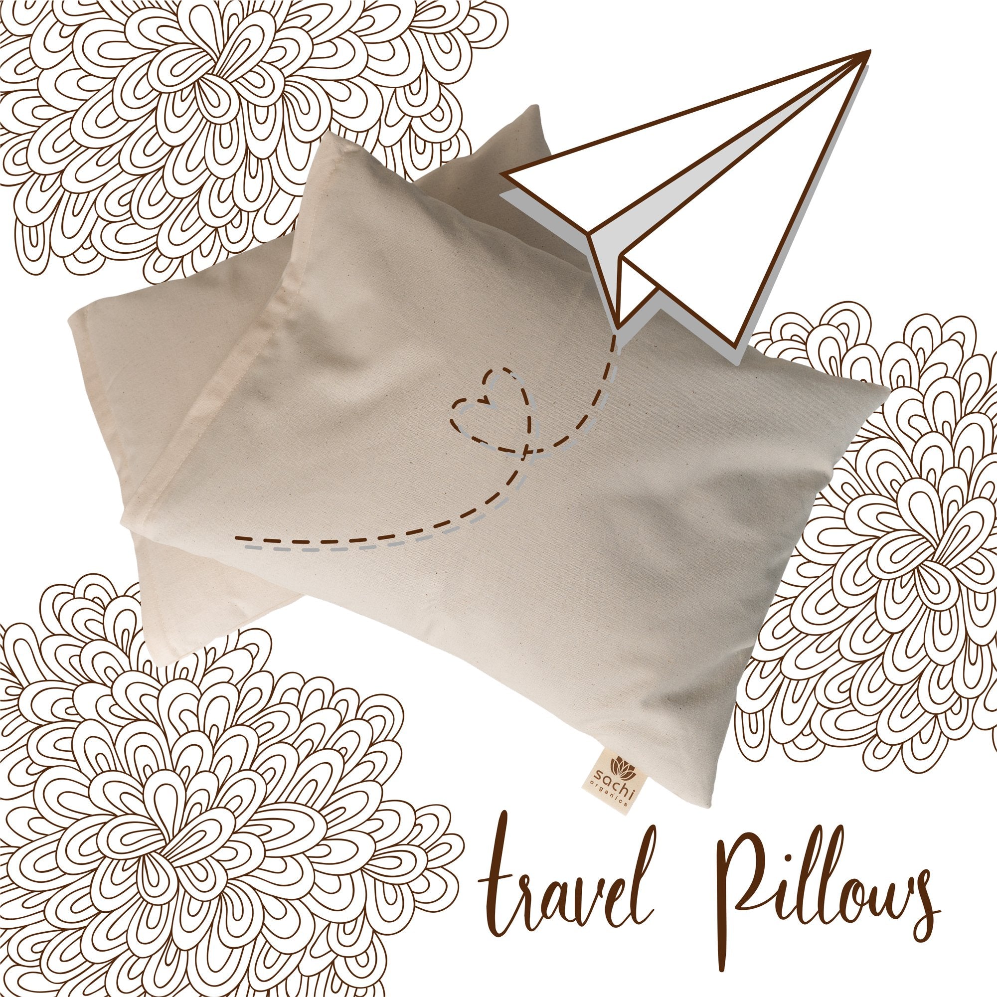 Sachi Organics Small Kapok Pillow